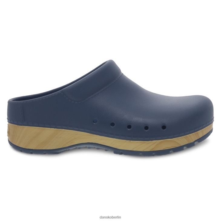 Dansko Frauen Kane Blau Pantoletten und Slipper L6BV60163