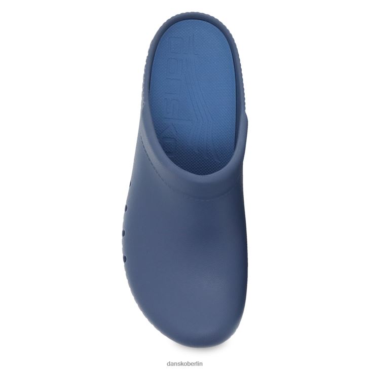 Dansko Frauen Kane Blau Pantoletten und Slipper L6BV60163