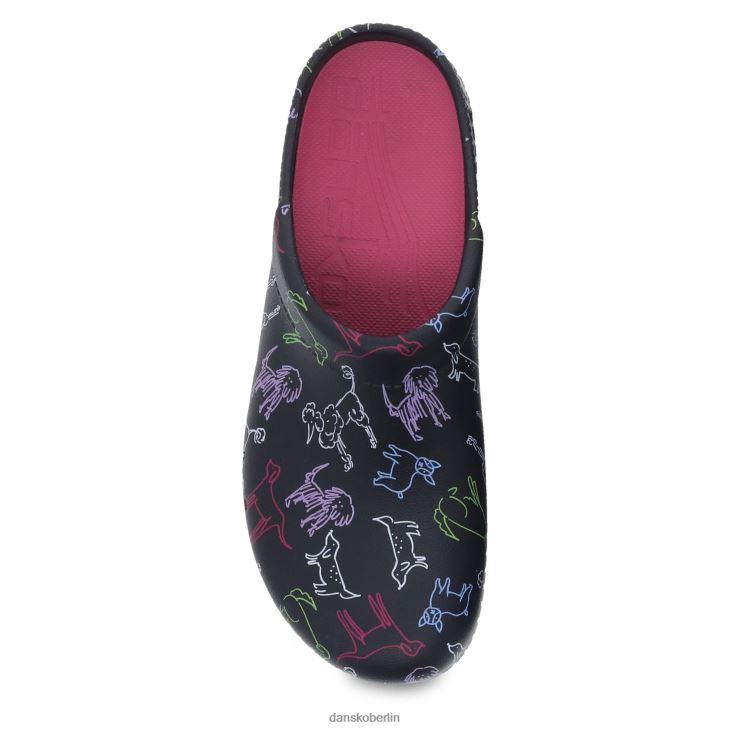 Dansko Frauen Kane Hunde Pantoletten und Slipper L6BV60164