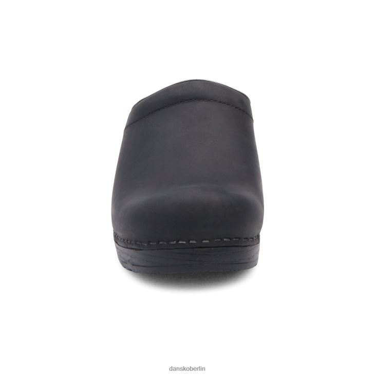 Dansko Frauen Sonja schwarz geölt Pantoletten und Slipper L6BV60171