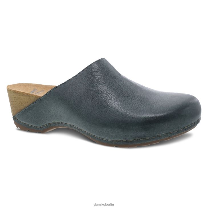 Dansko Frauen Talulah Denim gefräst, brüniert Pantoletten und Slipper L6BV60186