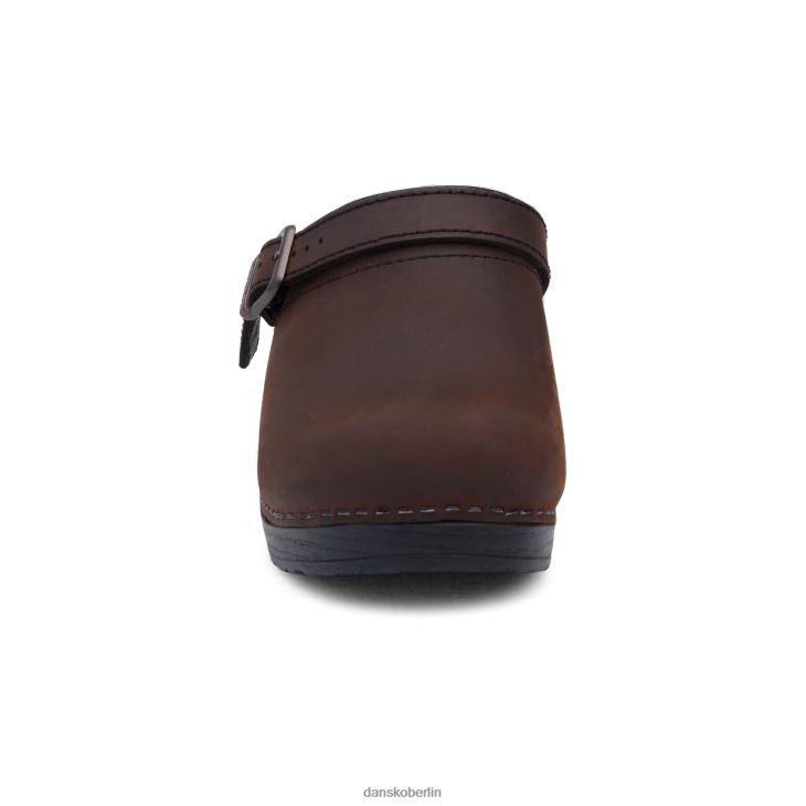 Dansko Frauen ingrid antikbraun/schwarz Pantoletten und Slipper L6BV60170