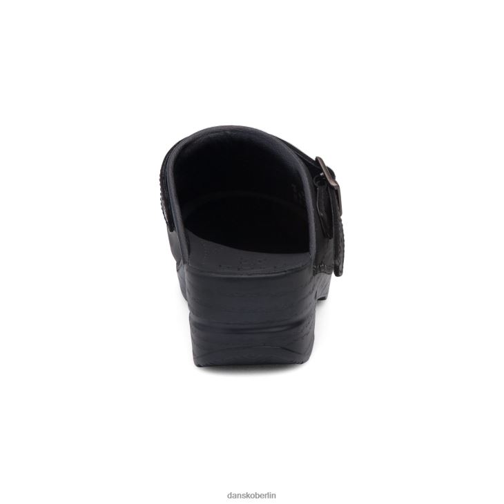 Dansko Frauen ingrid schwarz geölt Pantoletten und Slipper L6BV60169