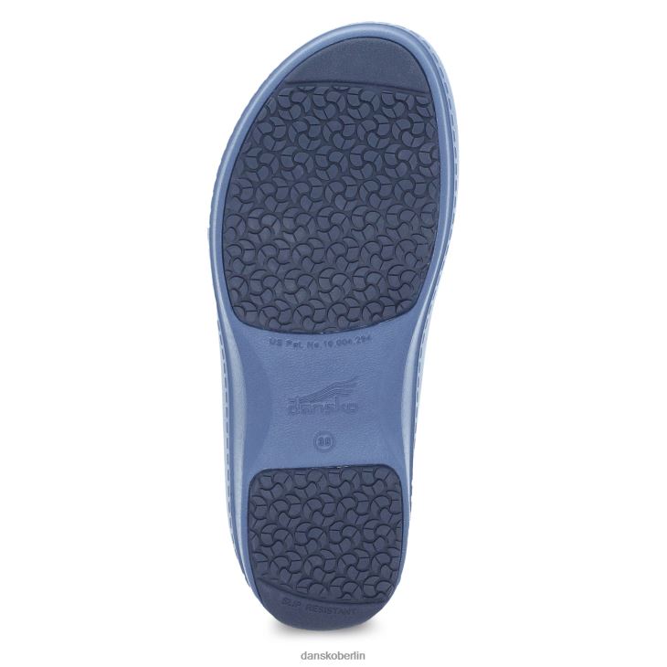 Dansko Frauen kaci Blau Pantoletten und Slipper L6BV60189