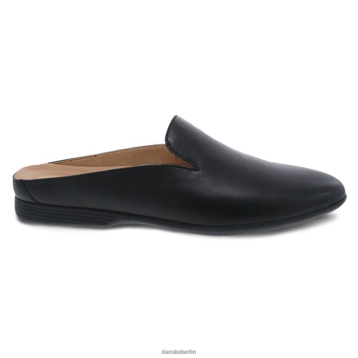 Dansko Frauen lexie schwarz gefräst Pantoletten und Slipper L6BV60176