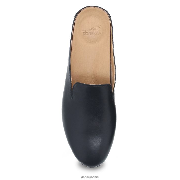 Dansko Frauen lexie schwarz gefräst Pantoletten und Slipper L6BV60176