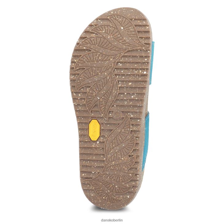 Dansko Frauen Dayna blaugrünes Wildleder Sandalen L6BV60103