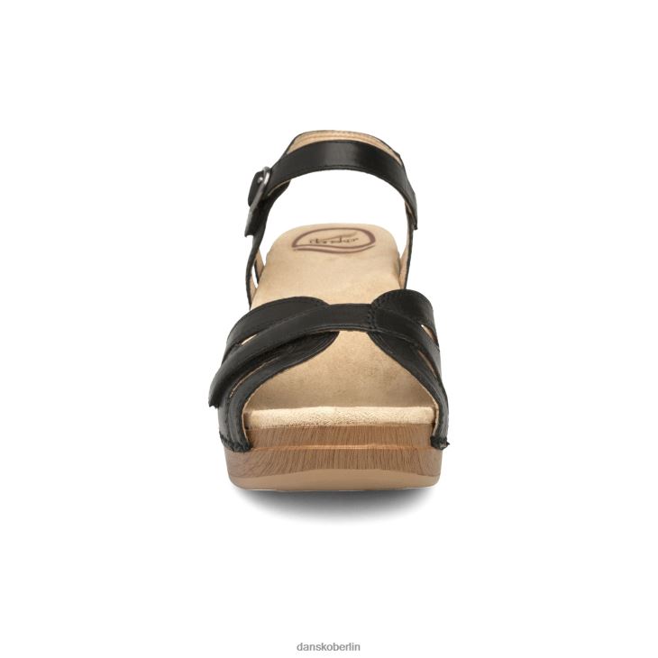 Dansko Frauen Jahreszeit schwarzes Vollkorn Sandalen L6BV60120