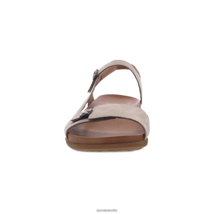 Dansko Frauen Jordan Sand Nubuk Sandalen L6BV60117