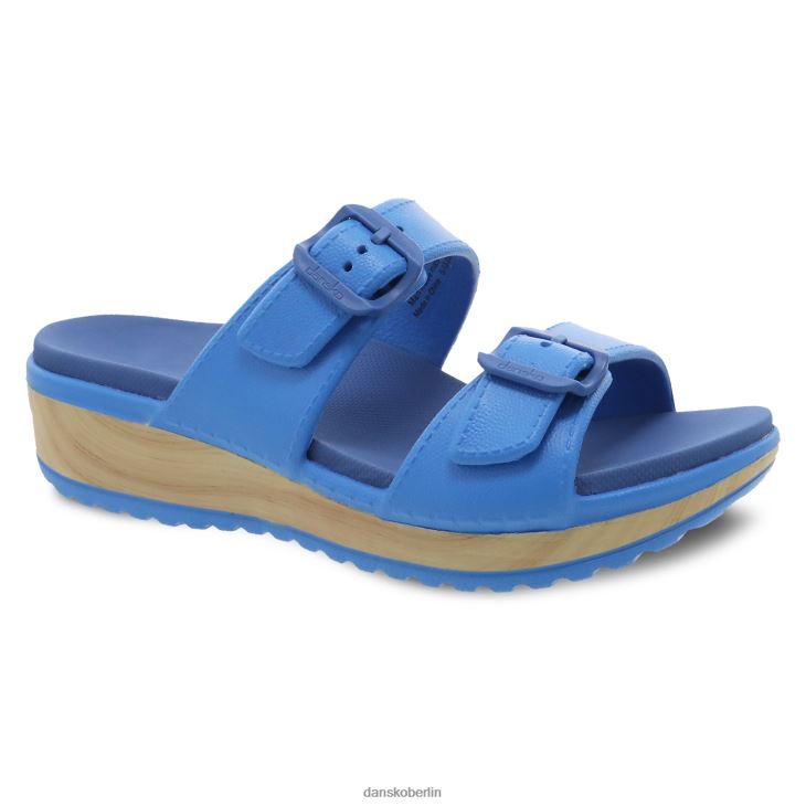 Dansko Frauen Kandi Eva Sandale Blau Sandalen L6BV6092