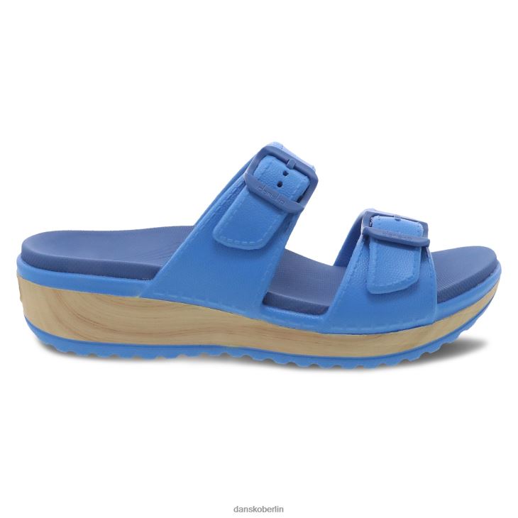 Dansko Frauen Kandi Eva Sandale Blau Sandalen L6BV6092