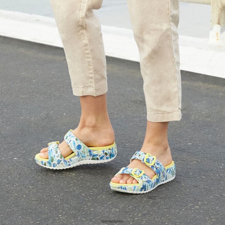 Dansko Frauen Kandi Hippie-Blumen Sandalen L6BV6093