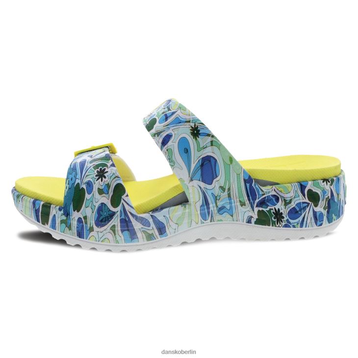 Dansko Frauen Kandi Hippie-Blumen Sandalen L6BV6093