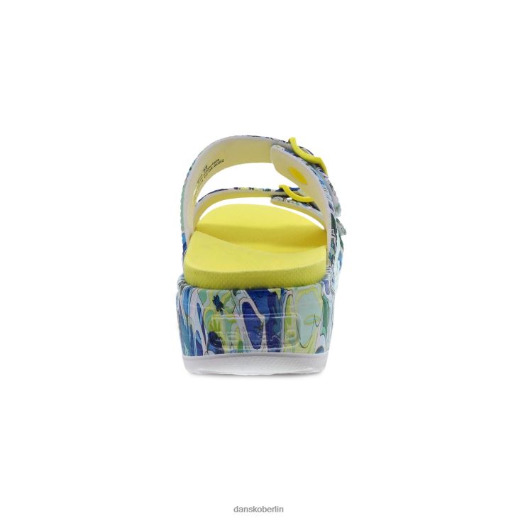 Dansko Frauen Kandi Hippie-Blumen Sandalen L6BV6093