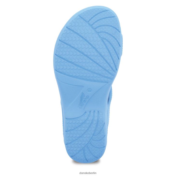Dansko Frauen Krystal Eva Sandale Blau Sandalen L6BV6078