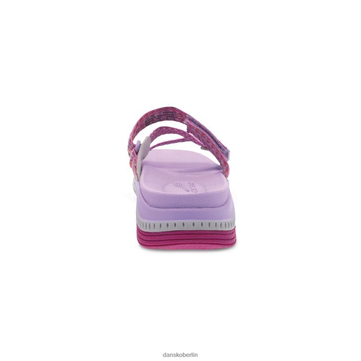 Dansko Frauen Rosette Fuchsiafarbenes Multi-Gurtband Sandalen L6BV6070