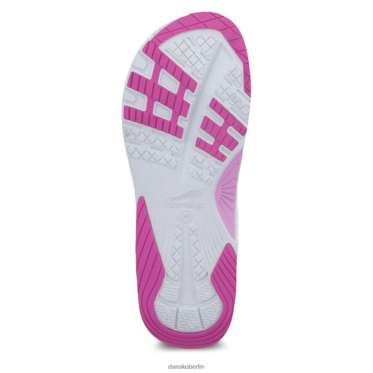 Dansko Frauen Rosette Fuchsiafarbenes Multi-Gurtband Sandalen L6BV6070