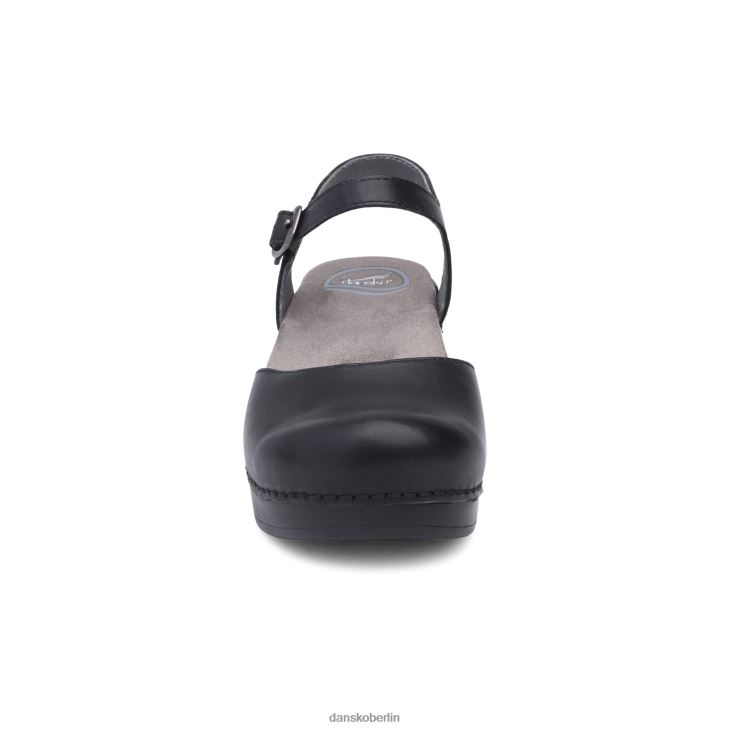 Dansko Frauen Sam schwarzes, weiches Vollkorn Sandalen L6BV60139