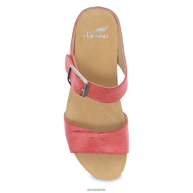 Dansko Frauen Tanja Koralle gefräst, brüniert Sandalen L6BV6079