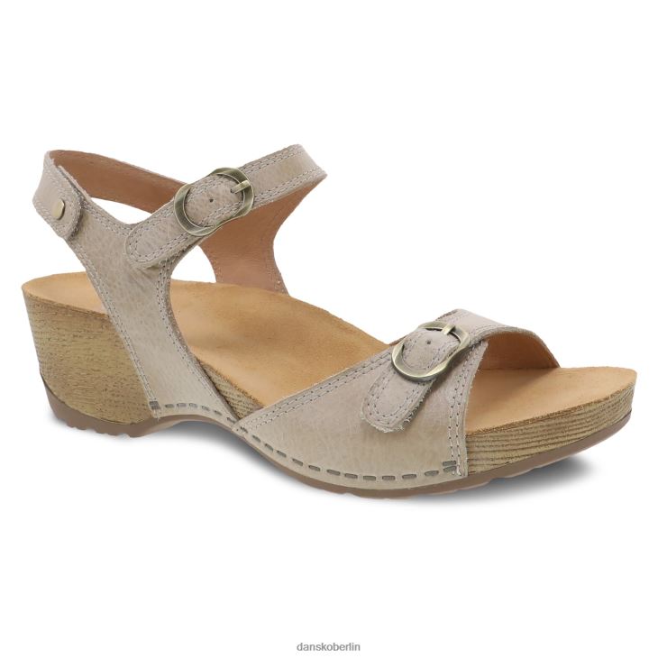 Dansko Frauen Tricia Leinen gewalkt, brüniert Sandalen L6BV60133