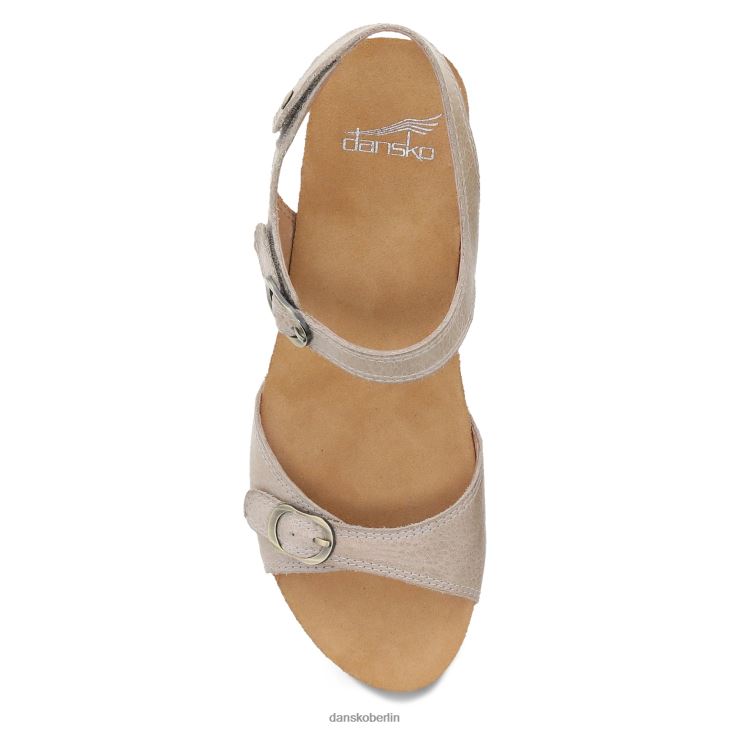 Dansko Frauen Tricia Leinen gewalkt, brüniert Sandalen L6BV60133