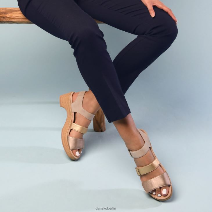 Dansko Frauen malena Metallic-Multi Sandalen L6BV6082