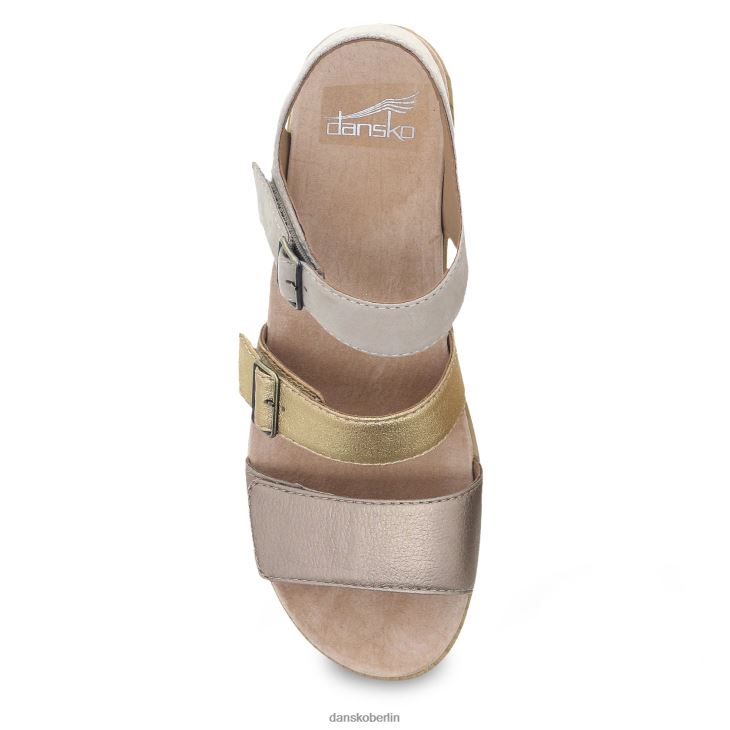 Dansko Frauen malena Metallic-Multi Sandalen L6BV6082