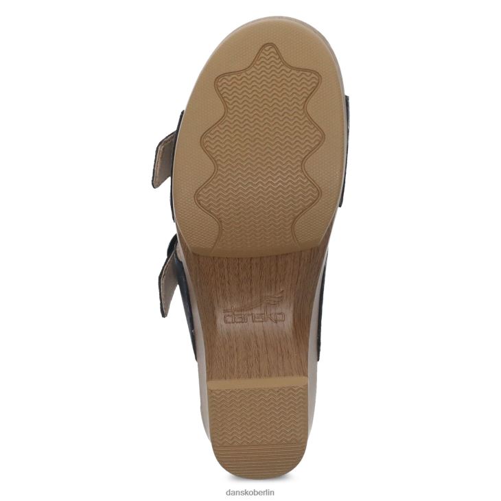 Dansko Frauen sophie schwarzes Vollkorn Sandalen L6BV60137