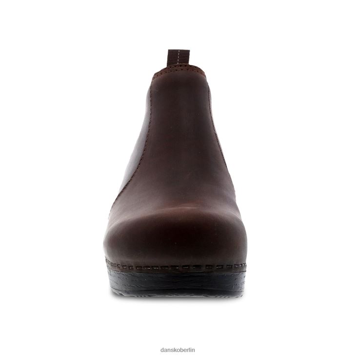 Dansko Frauen Frankie antikbraun geölt Stiefel und Stiefeletten L6BV60222
