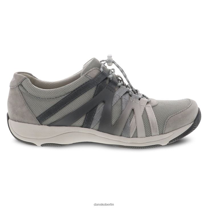 Dansko Frauen Henriette graues Wildleder Turnschuhe & Outdoor L6BV60215