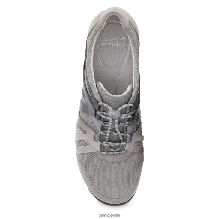 Dansko Frauen Henriette graues Wildleder Turnschuhe & Outdoor L6BV60215