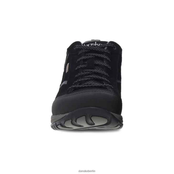 Dansko Frauen Paisley schwarzes Wildleder Turnschuhe & Outdoor L6BV60206