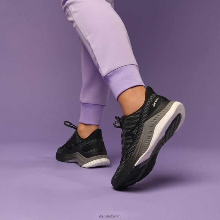 Dansko Frauen Pfingstrose schwarzes Netz Turnschuhe & Outdoor L6BV60219