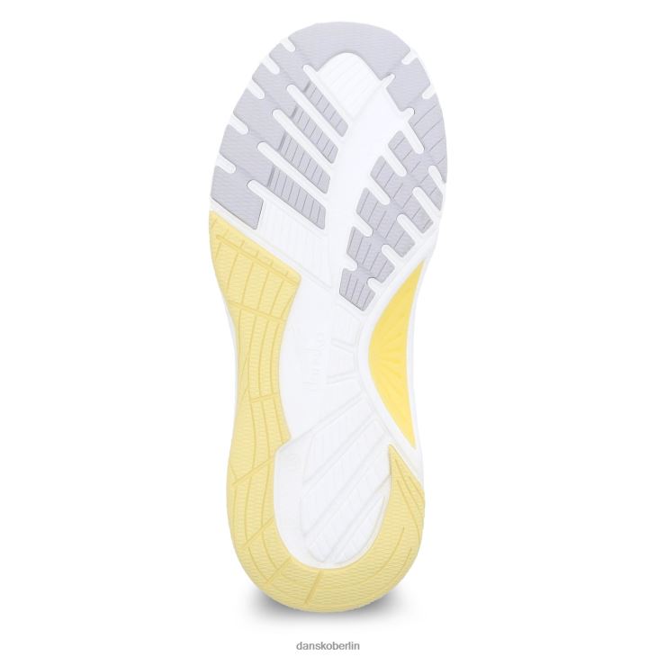 Dansko Frauen Tempo weiß/gelbes Netz Turnschuhe & Outdoor L6BV60199