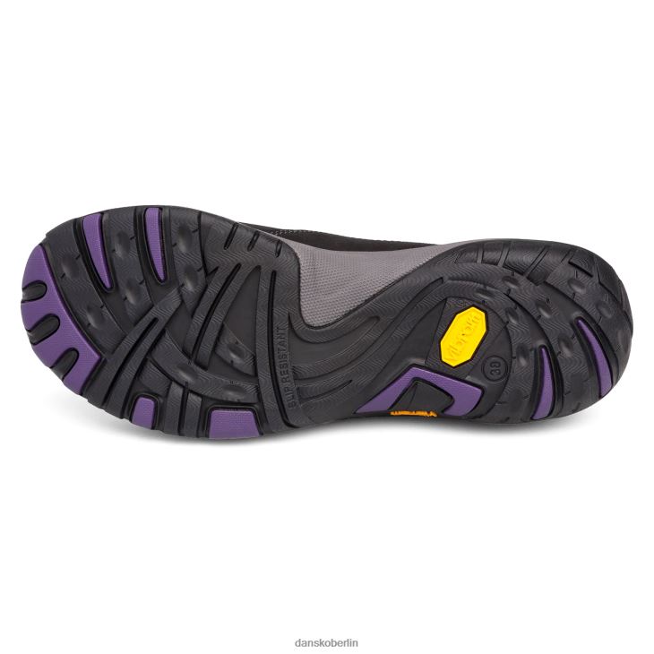 Dansko Frauen patti schwarzes gefrästes Nubuk Turnschuhe & Outdoor L6BV60213