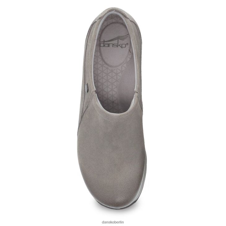 Dansko Frauen patti taupefarbenes, brüniertes Wildleder Turnschuhe & Outdoor L6BV60212