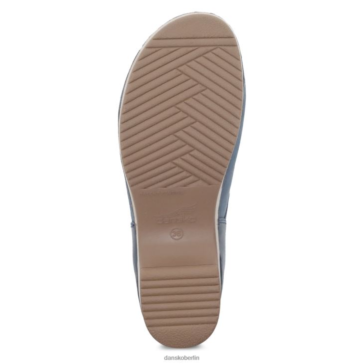 Dansko Frauen Brenna Marineblaues, brüniertes Wildleder verstopft L6BV60231
