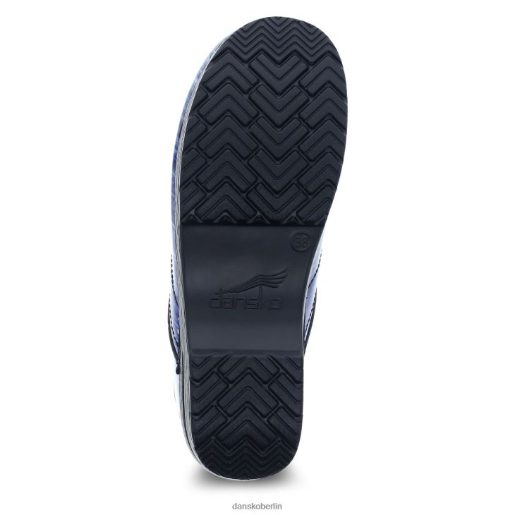 Dansko Frauen Fachmann Blaues Wasserpatent verstopft L6BV6030
