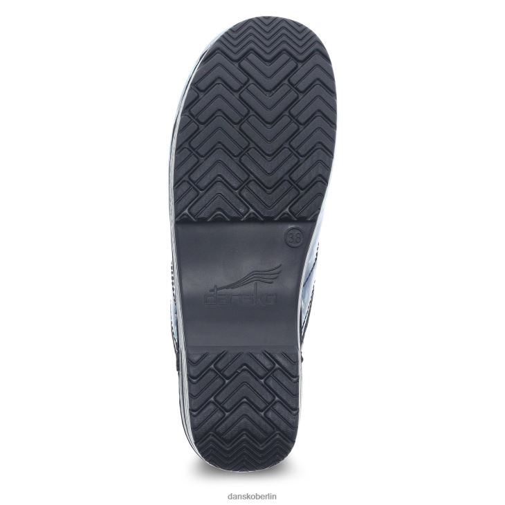 Dansko Frauen Fachmann bemaltes Patent verstopft L6BV6036
