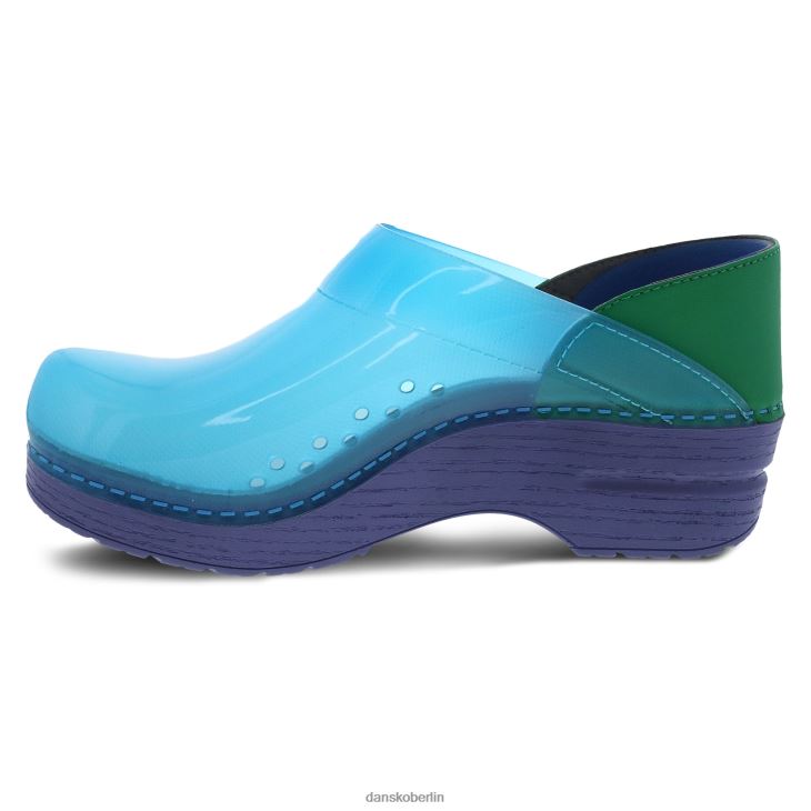 Dansko Frauen Fachmann blau durchscheinend verstopft L6BV6026