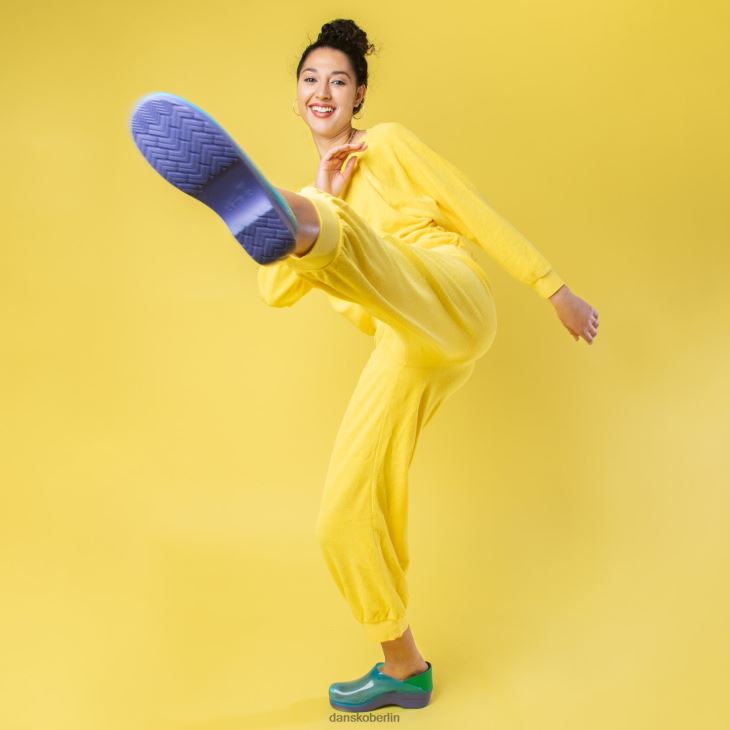 Dansko Frauen Fachmann blau durchscheinend verstopft L6BV6026