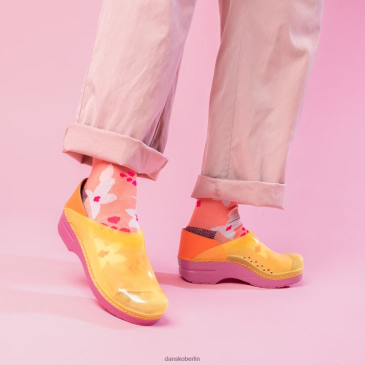 Dansko Frauen Fachmann gelb durchscheinend verstopft L6BV6025