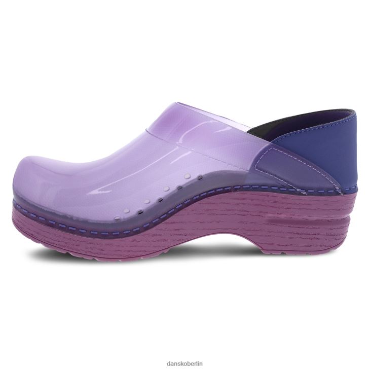 Dansko Frauen Fachmann lila durchscheinend verstopft L6BV6024
