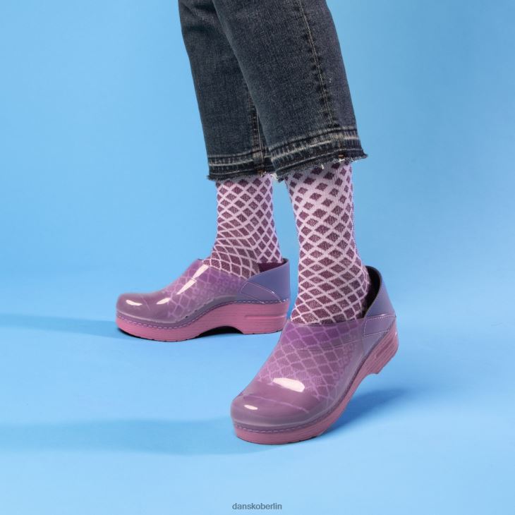 Dansko Frauen Fachmann lila durchscheinend verstopft L6BV6024