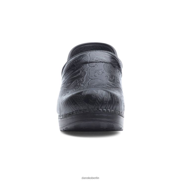 Dansko Frauen Fachmann schwarz gepunzt verstopft L6BV6021