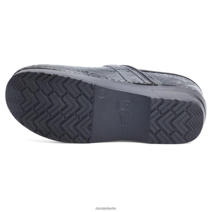 Dansko Frauen Fachmann schwarz gepunzt verstopft L6BV6021