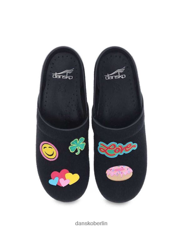 Dansko Frauen Patch Pro schwarz keine verstopft L6BV60236