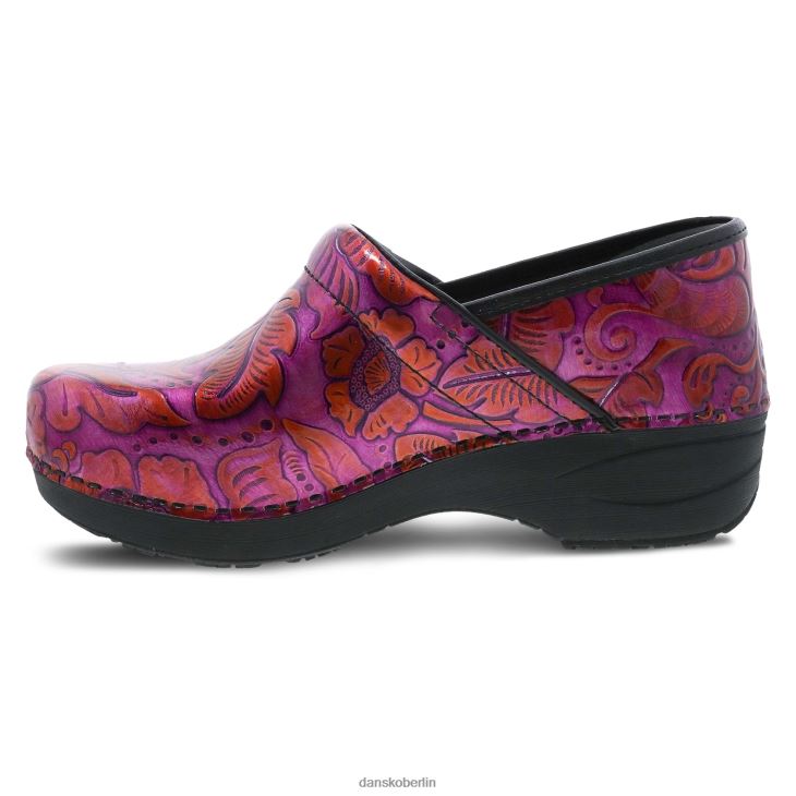 Dansko Frauen XP 2.0 Fuchsia-geprägtes Patent verstopft L6BV60284