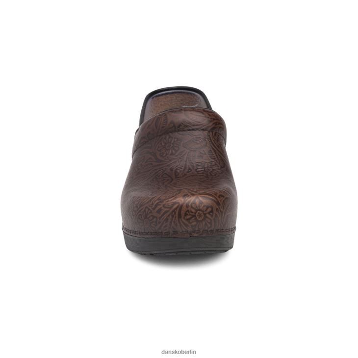 Dansko Frauen XP 2.0 braune Blumenprägung verstopft L6BV6012
