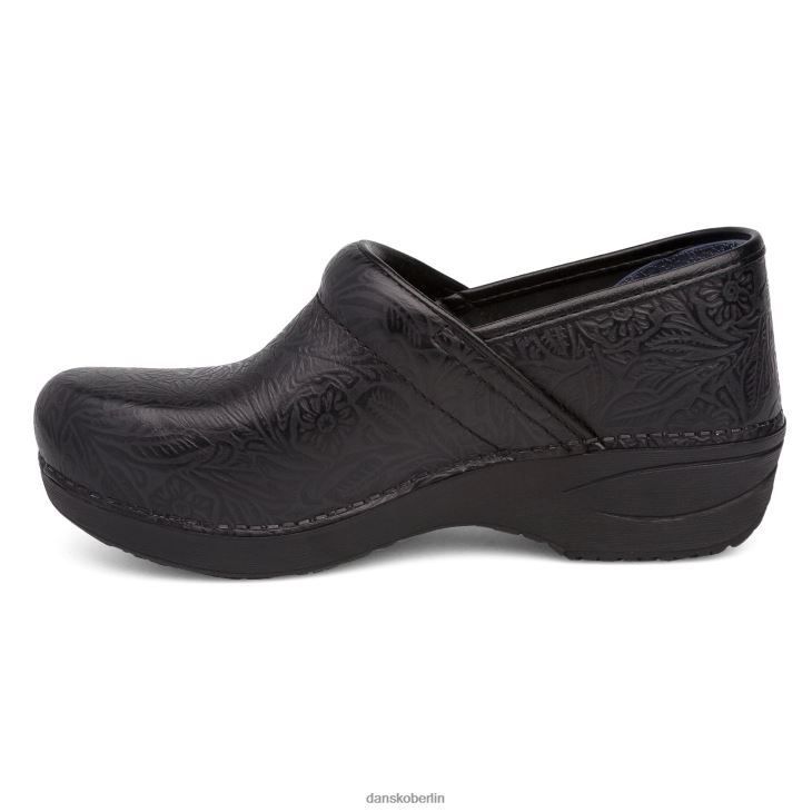 Dansko Frauen XP 2.0 schwarze Blumenprägung verstopft L6BV604